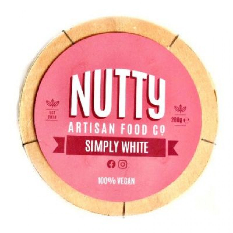 Queso vegano Simply White 200gr Nutty Artisan Food