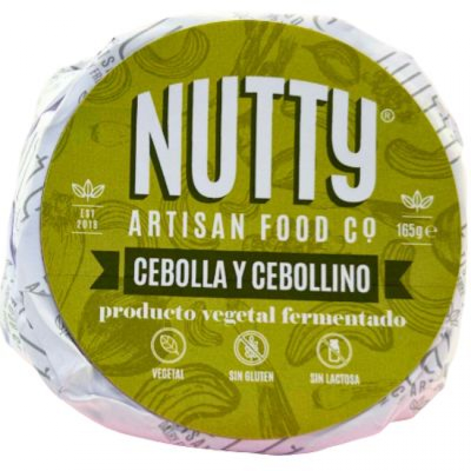 Nutty con Cebolla y Cebollino 165gr Nutty Artisan Food