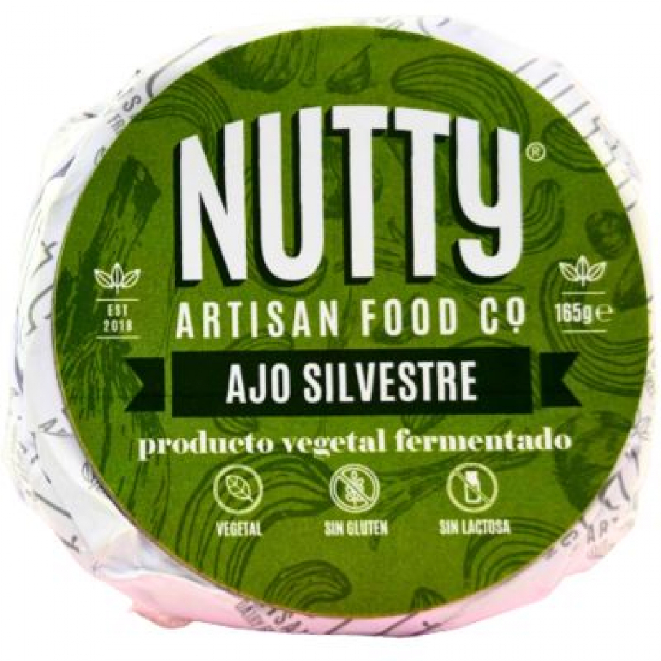 Nutty con Ajo Silvestre 165gr Nutty Artisan Food