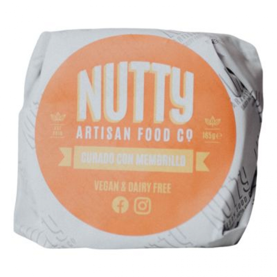 Queso vegano Curado con Membrillo 165gr Nutty Artisan Food