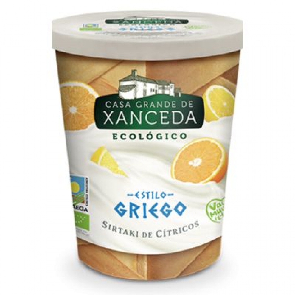 Yogur Griego Cítricos Eco 400gr Casas Grande de Xanceda