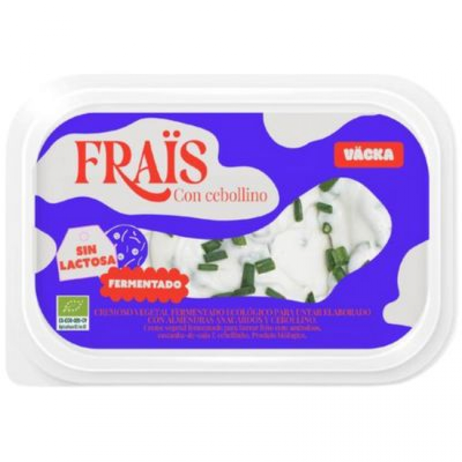 Queso Vegetal Cremoso con Cebollino Eco 150gr Väcka