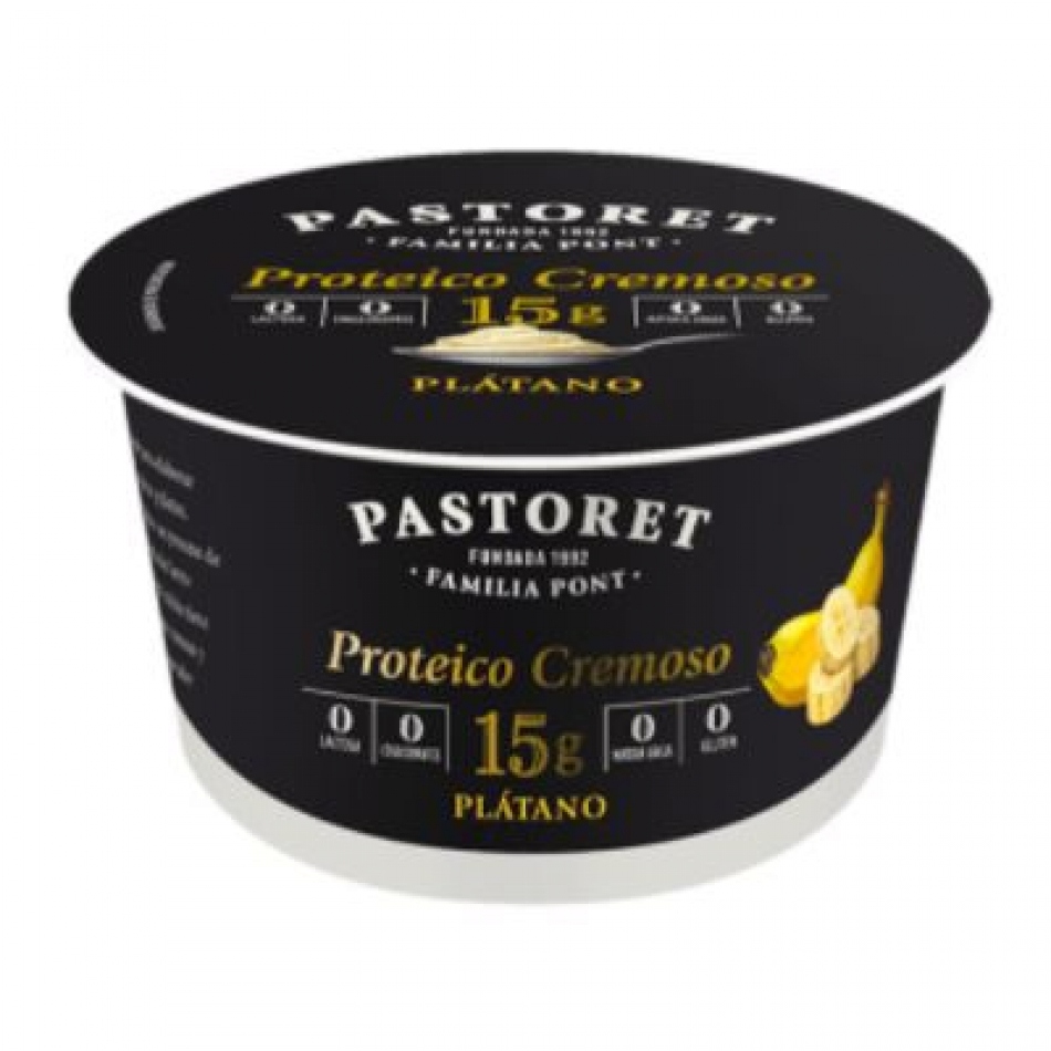 Yogur Proteico Cremoso Platano 170gr Pastoret