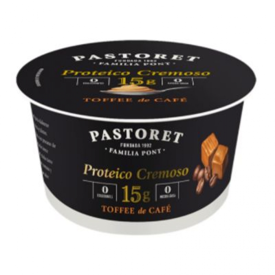 Yogur Proteico Cremoso Toffe de Café 170gr Pastoret