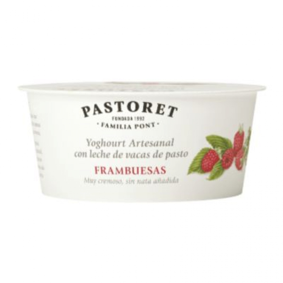 Yogur Artesanal Frambuesa 125gr Pastoret