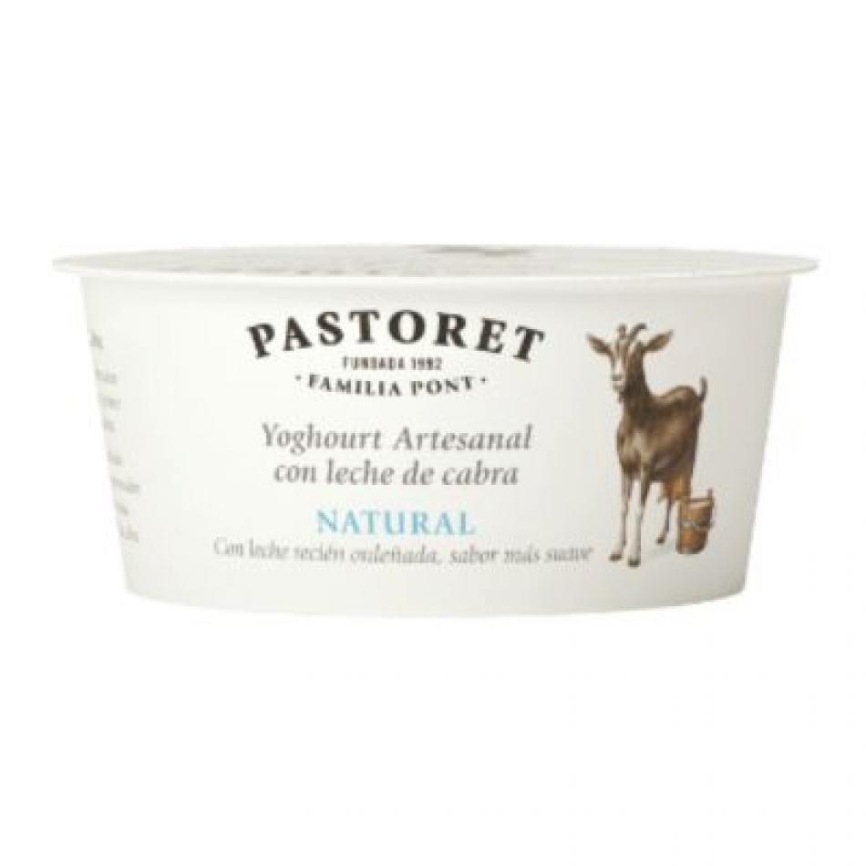 Yogur Artesanal Natural de Cabra 125g Pastoret