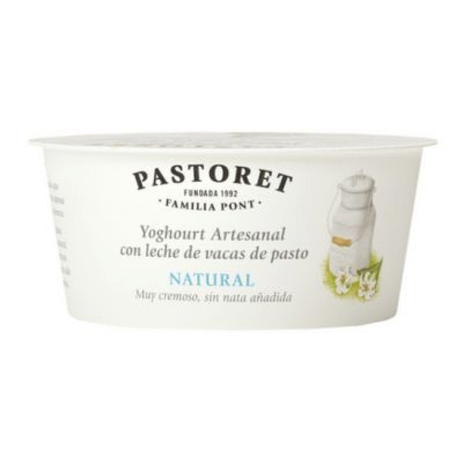 Yogur Artesanal Natural 125gr Pastoret