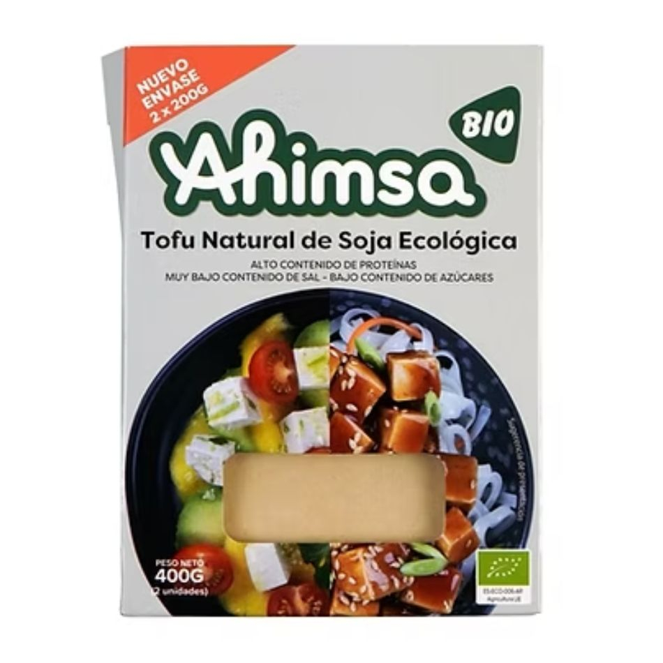 Tofu Natural Bio 400gr Ahimsa