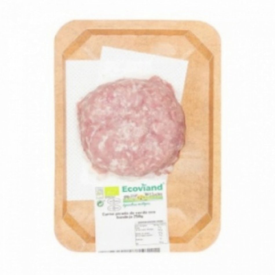 Picada de cerdo Bandeja Bio 250gr Ecoviand