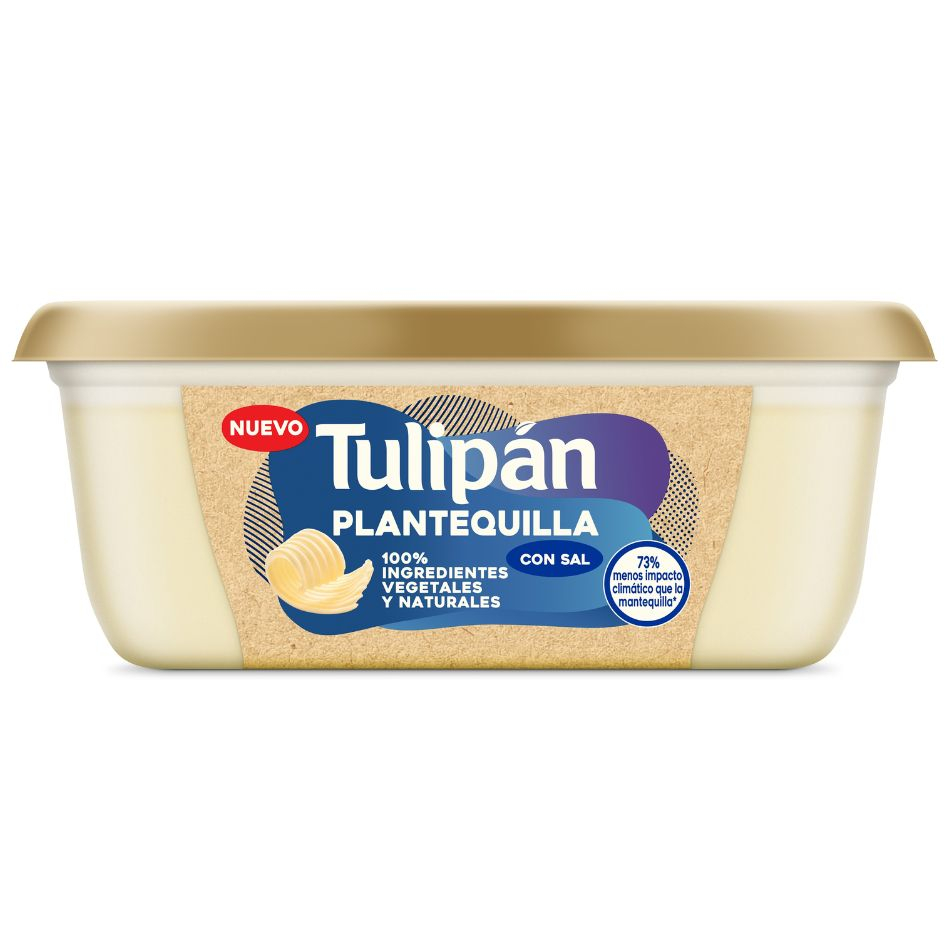 Plantequilla Con Sal 200gr Tulipan