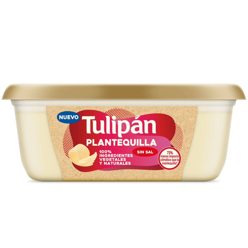 Plantequilla Sin Sal 200gr Tulipan