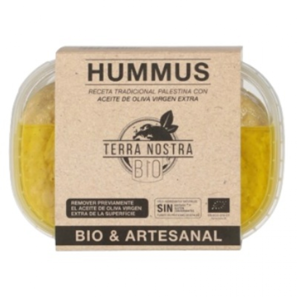 Hummus Bio Receta Palestina 200gr Terra Nostra