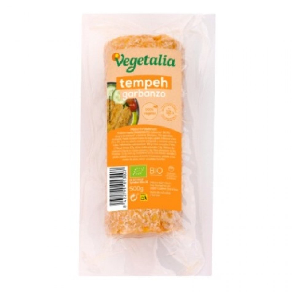 Tempeh Garbanzo Granel Barra 500gr Vegetalia