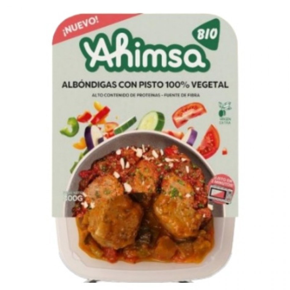 Albondigas con Pisto Eco 300gr Ahimsa