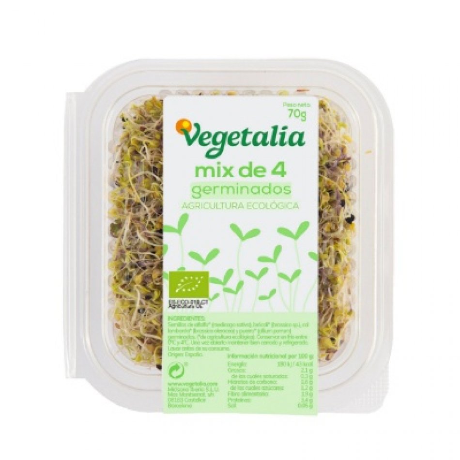 Germinado Mix4 Bio 70gr Vegetalia