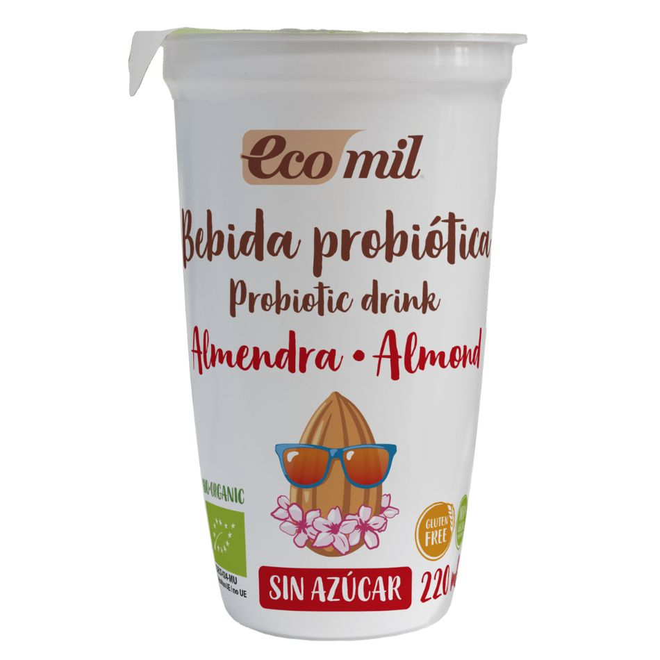 Bebida Probiótica Almendras Bio 220ml Ecomil