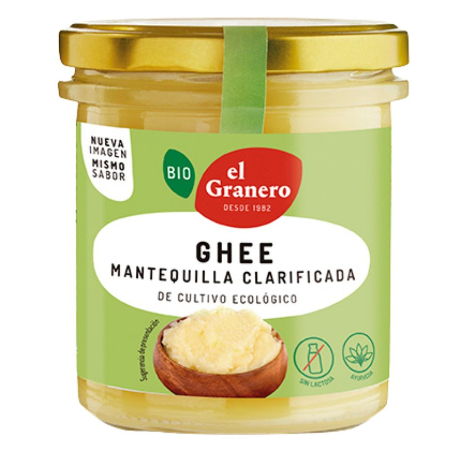 Ghee Mantequilla clarificada Eco 340ml El Granero
