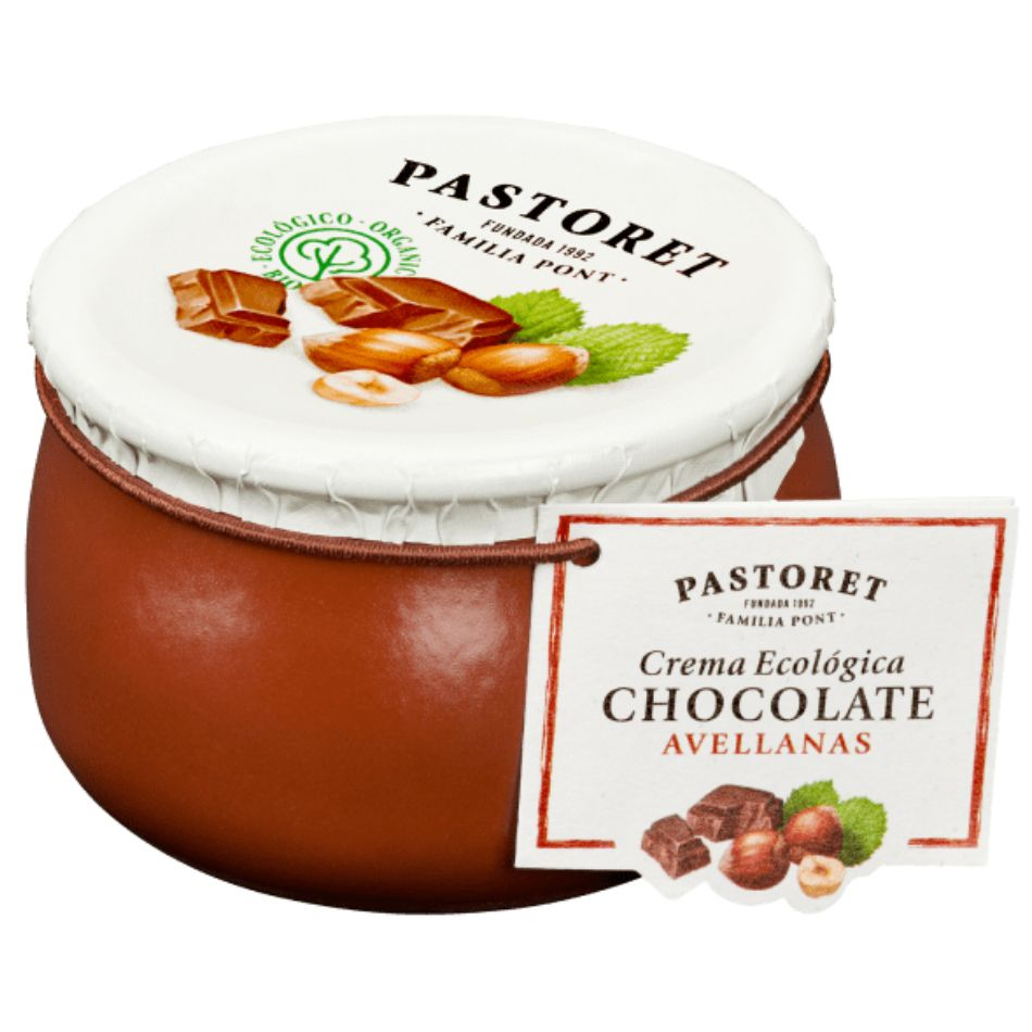 Crema de Chocolate y Avellanas Eco 100g Pastoret