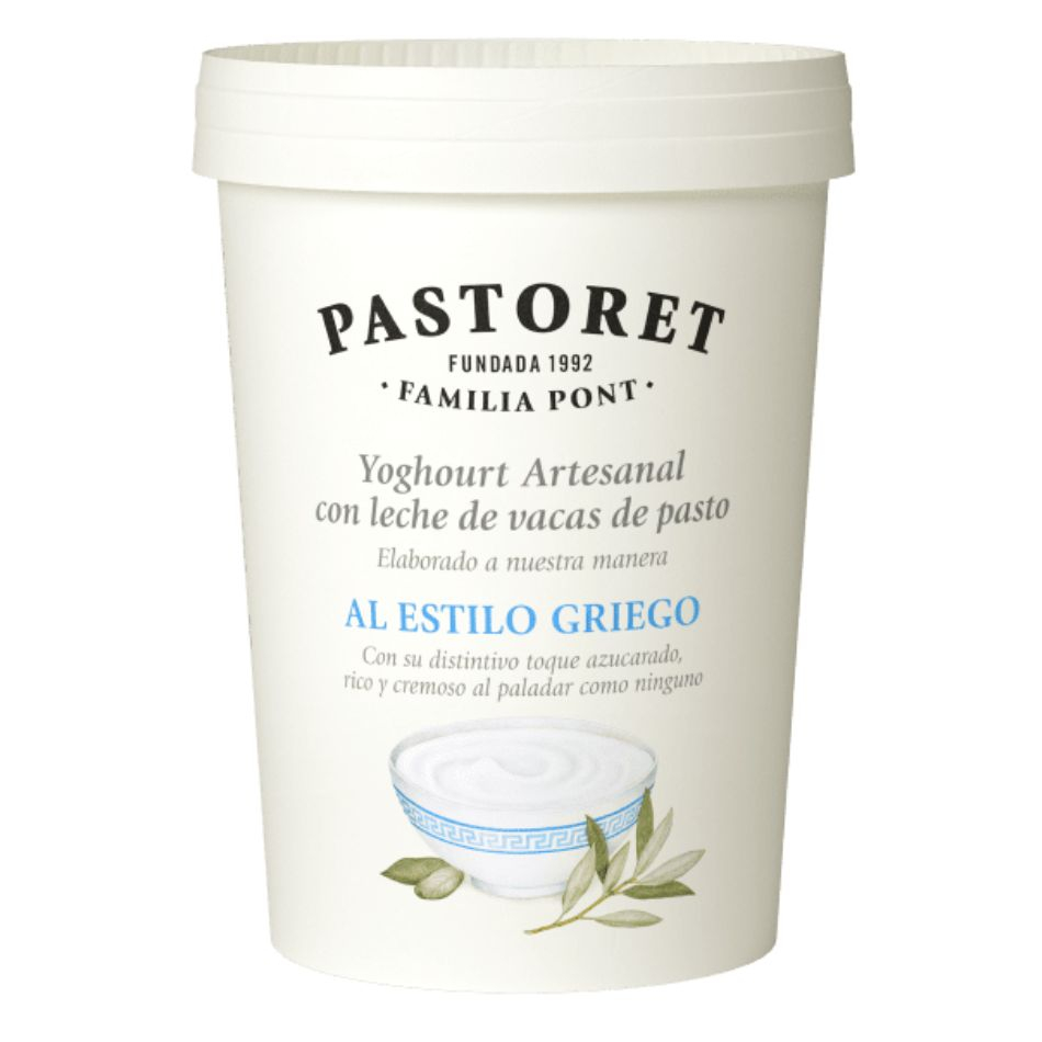 Yogur Griego Sin Azúcar 500g Pastoret