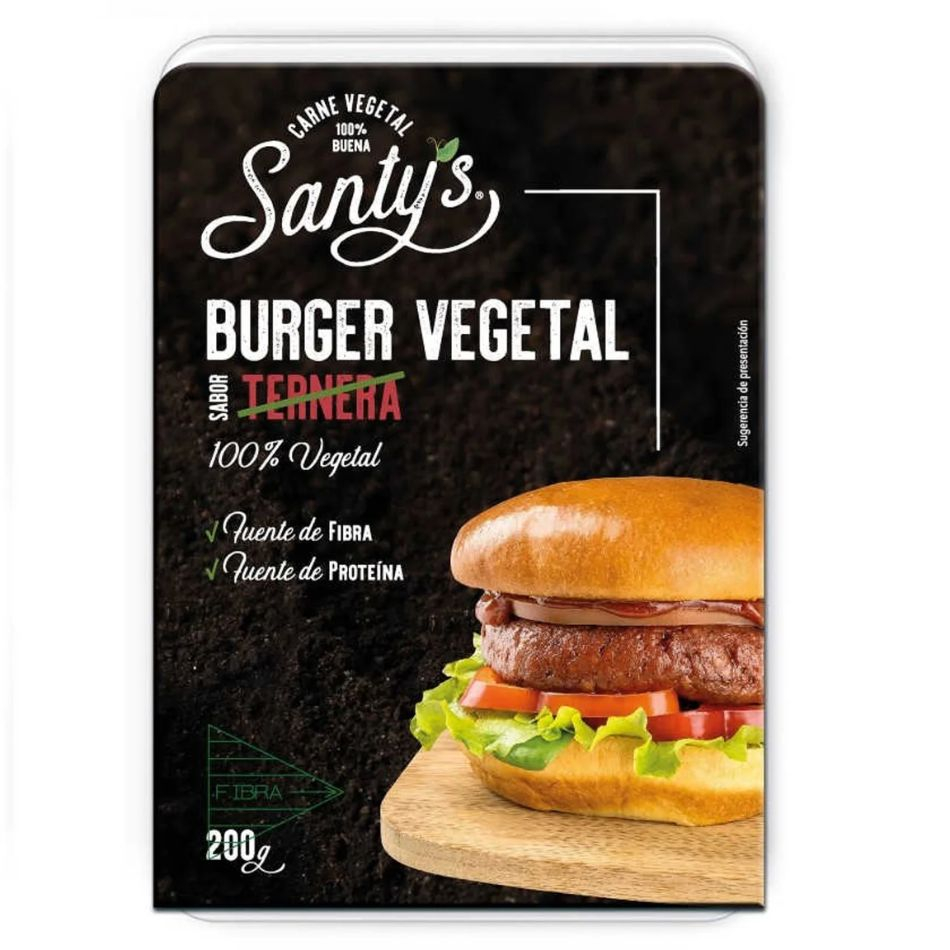 Burger Vegetal Sabor Ternera 2x100g Santy's