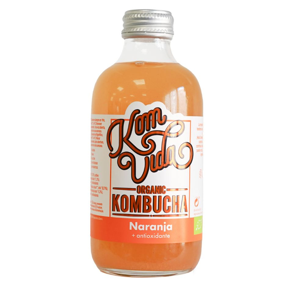 Kombucha Naranja Bio 250ml Komvida