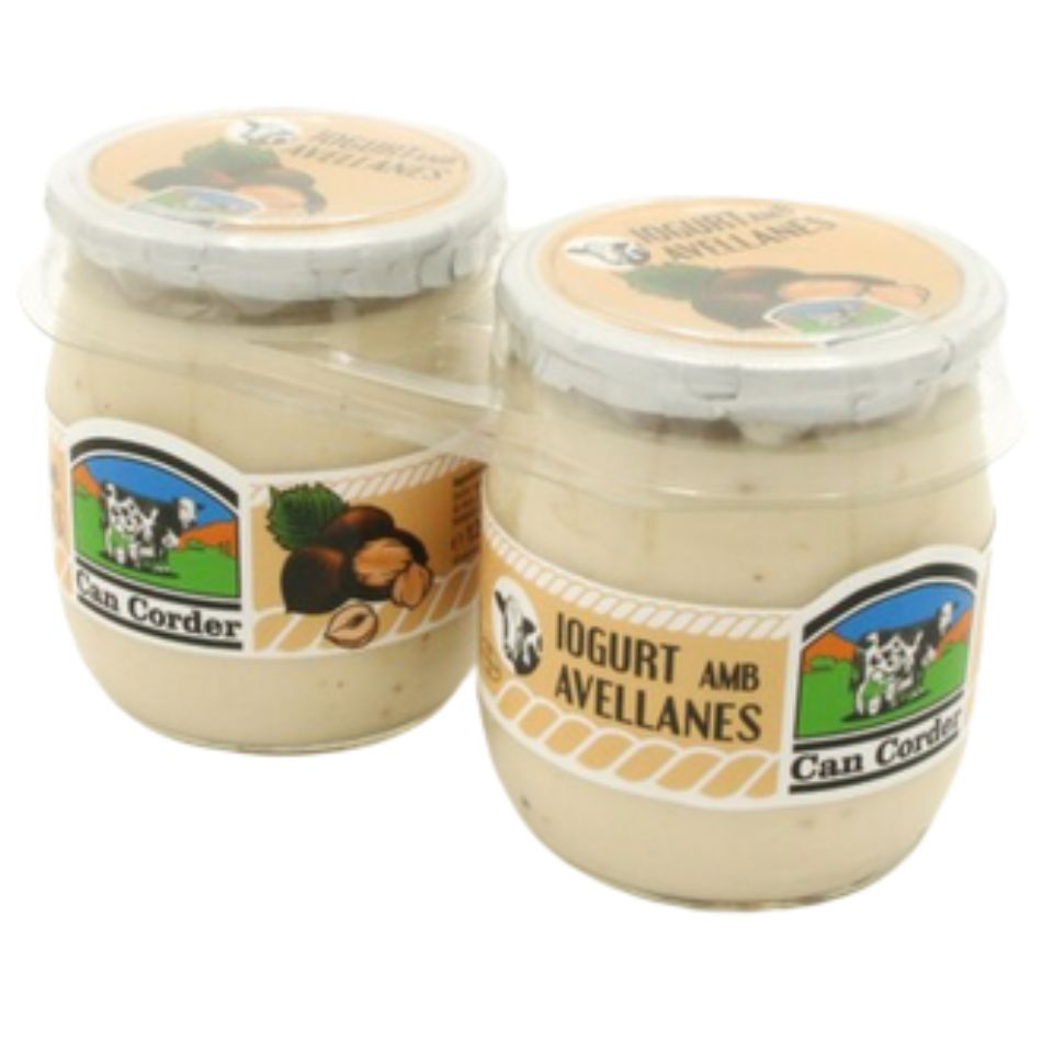 Yogur con Avellanas 2x125g Can Corder
