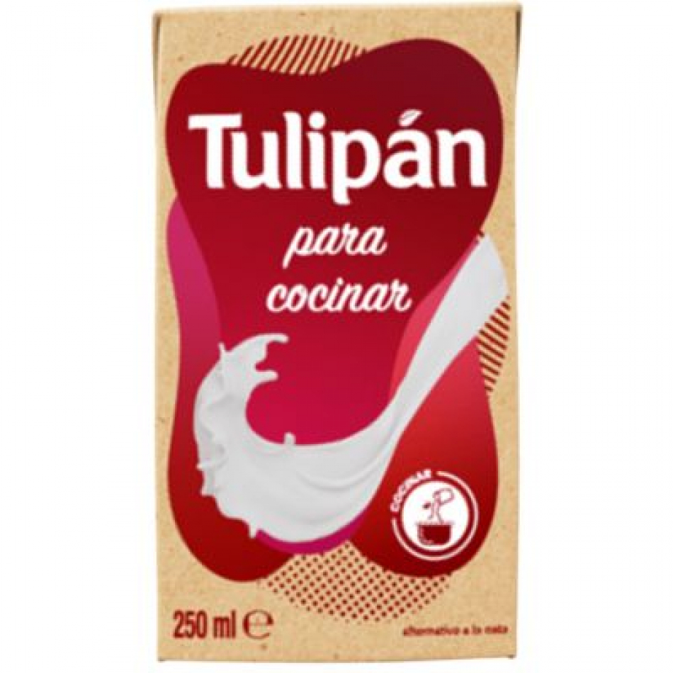 Alternativa vegetal Nata Cocinar 250g Tulipan