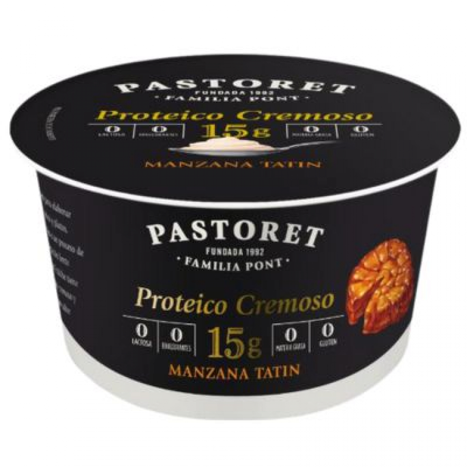 Yogur Proteico Cremoso con Manzana Tatin 170g Pastoret
