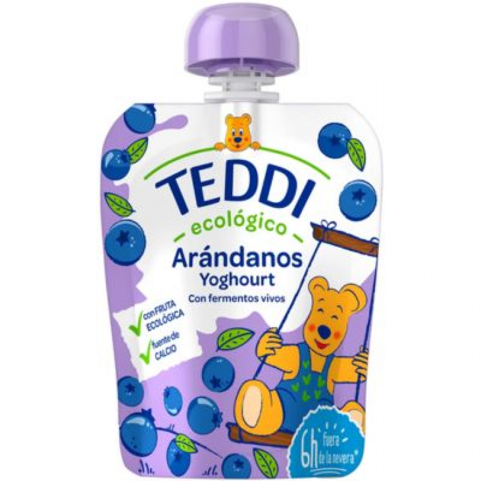 Pouch Teddi Arandano Bio 85g Pastoret