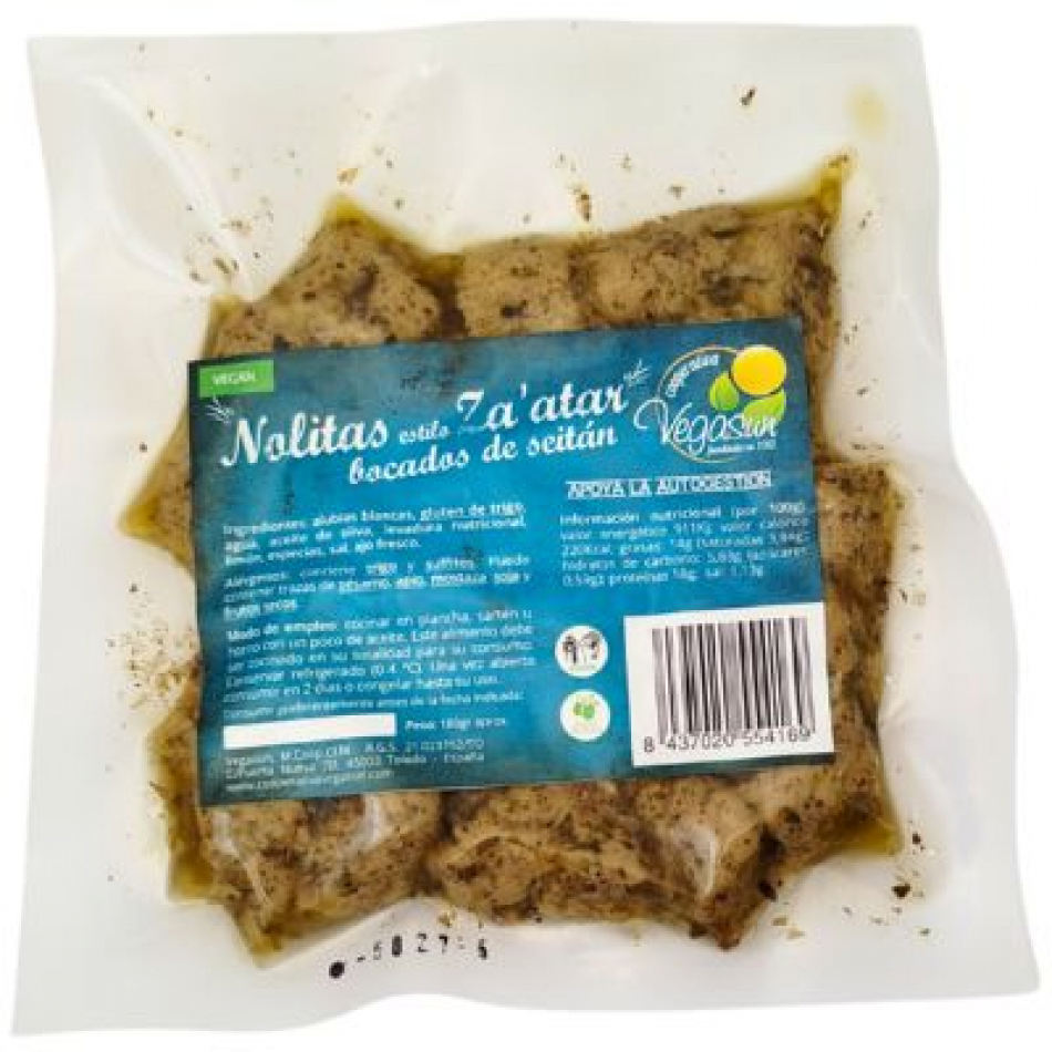 Nolitas Estilo Zaatar de Seitan 180gr Vegasun