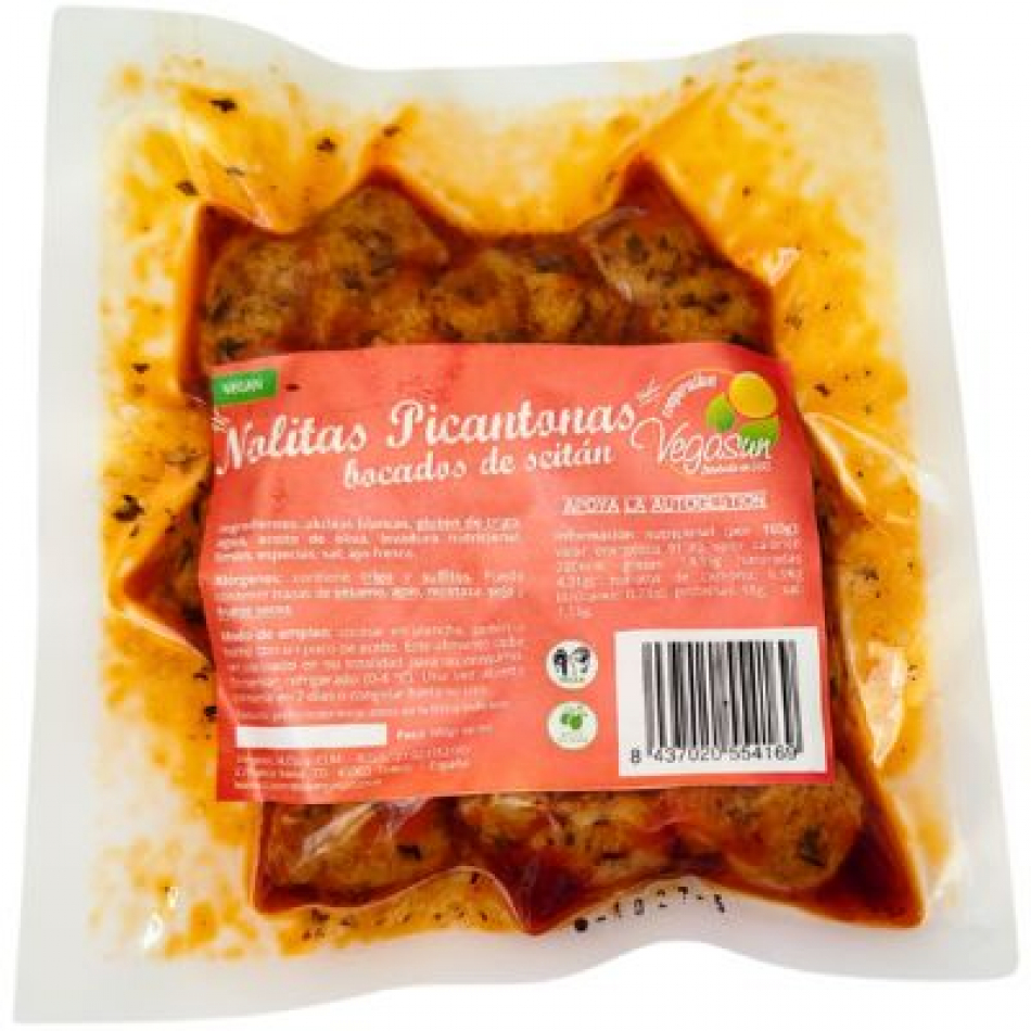 Nolitas Picantonas de Seitan 180gr Vegasun