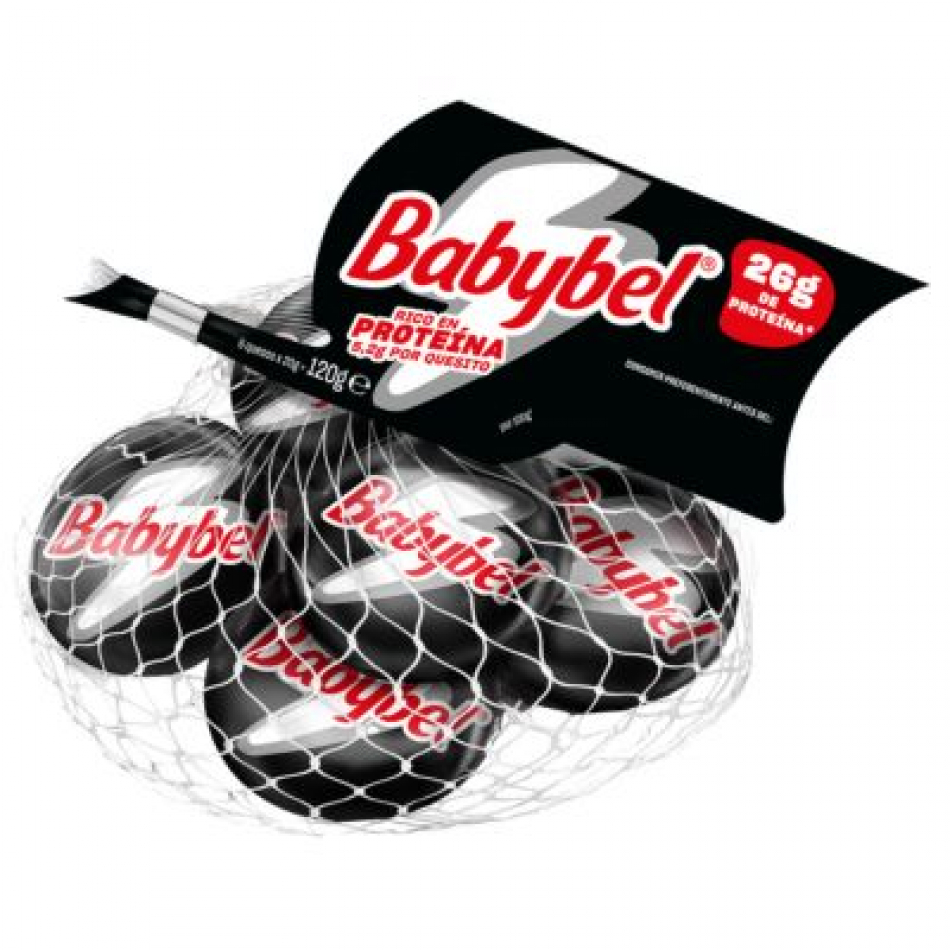Queso Mini Babybel Protein 120g Babybel