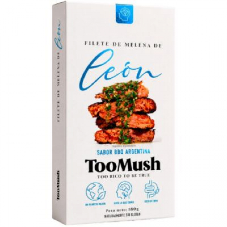 Filete Vegetal de Melena de Leon BBQ Argentina 180gr TooMush
