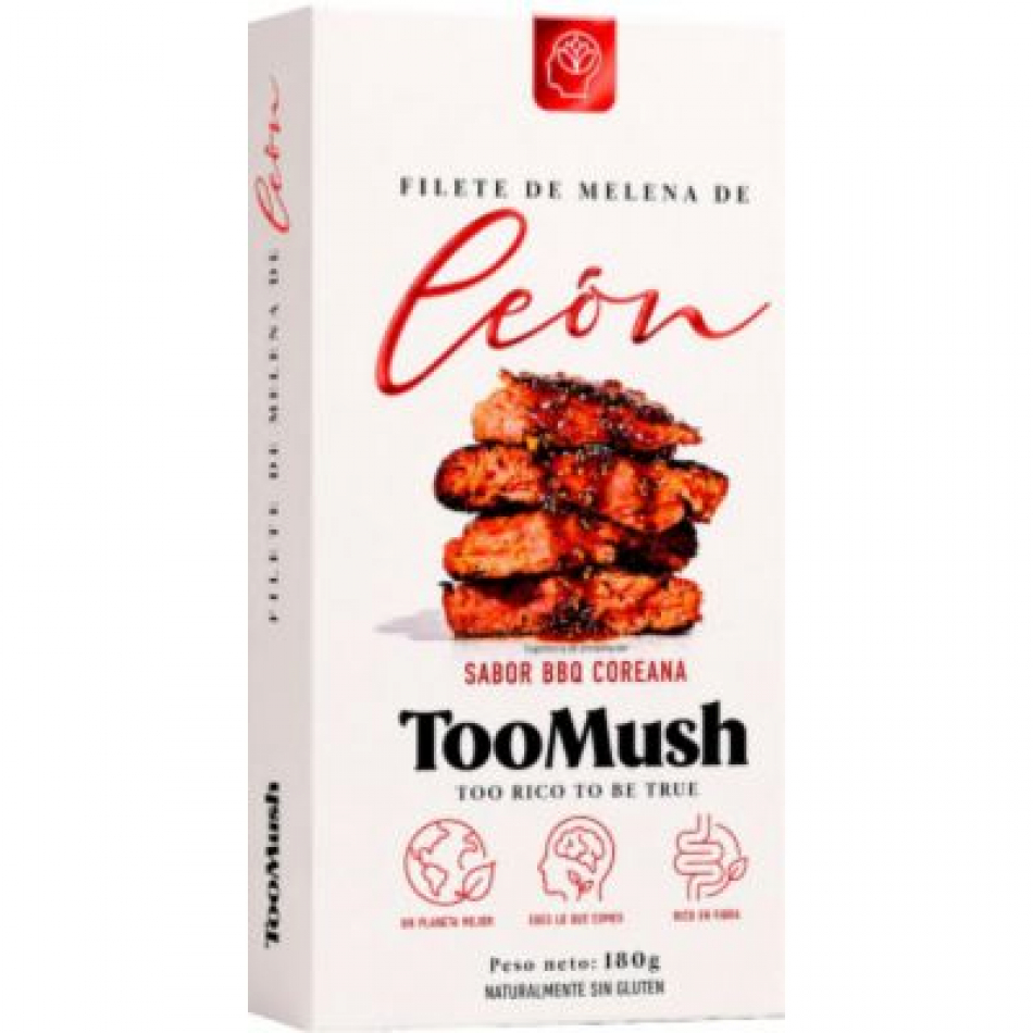 Filete Vegetal de Melena de Leon BBQ Coreana 180gr TooMush