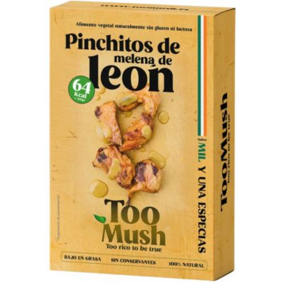 Pinchitos Vegetales de Melena de Leon 180gr TooMush