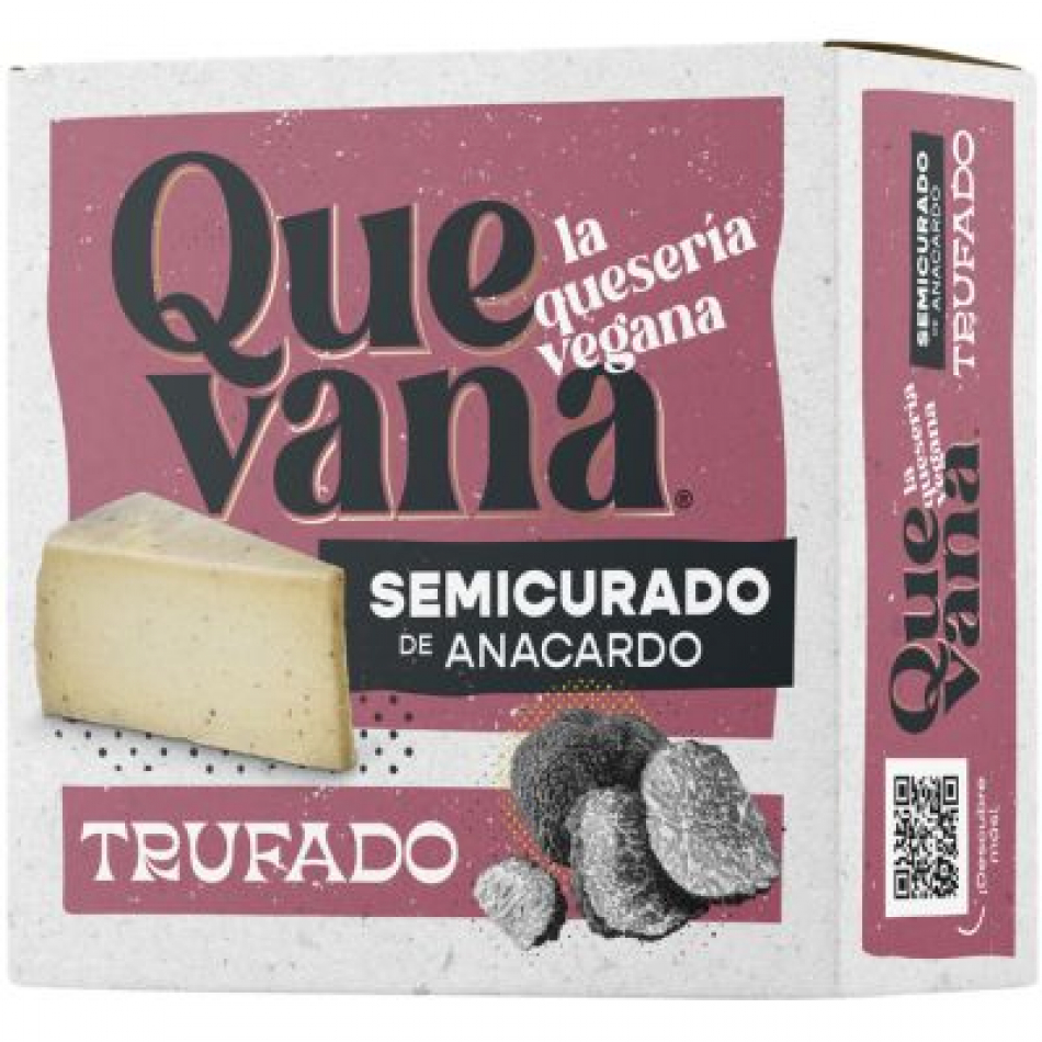 Queso vegano Semicurado Anacardos Trufado 160gr Quevana