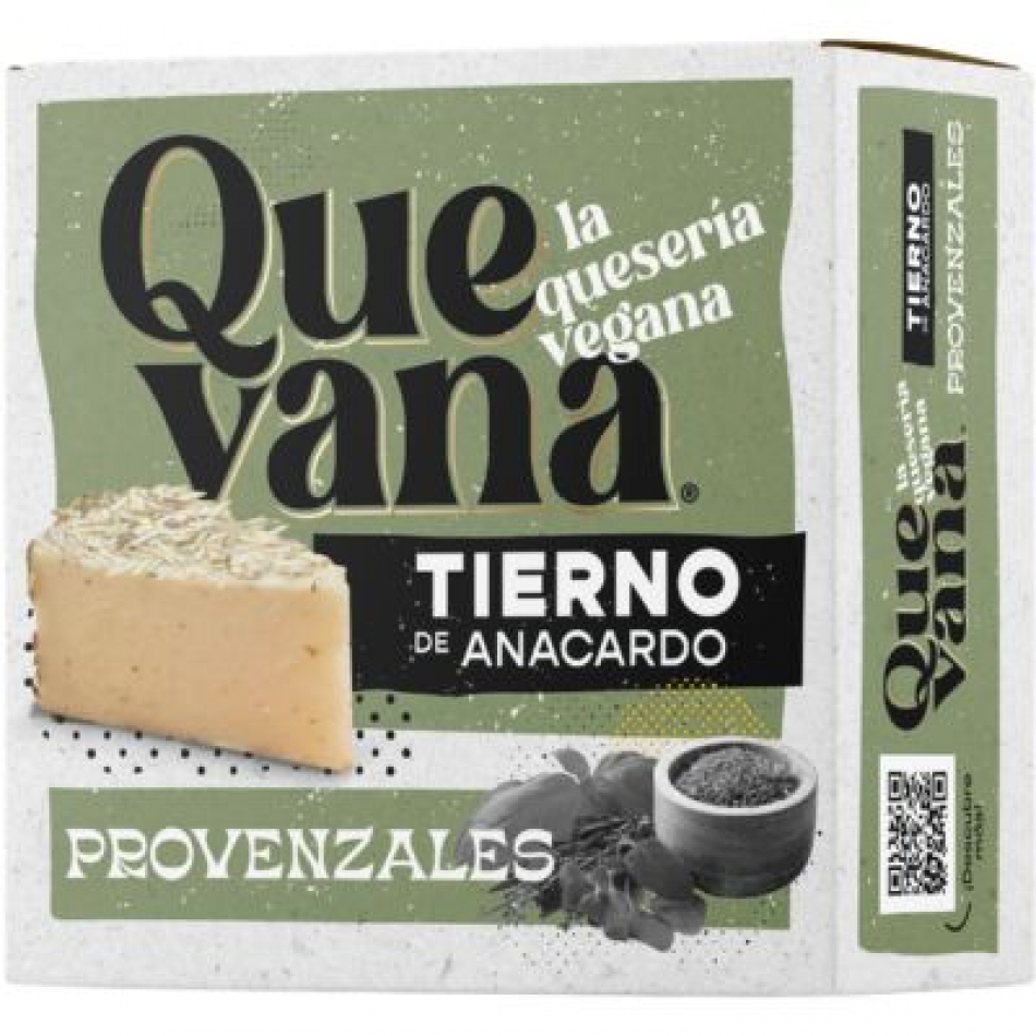 Queso vegano Tierno Anacardos Provenzales 180gr Quevana