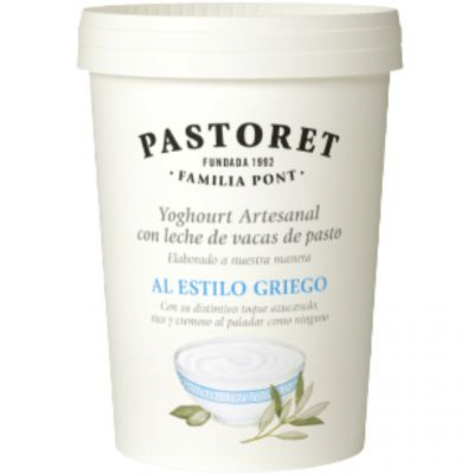 Yogur Artesanal al estilo Griego 500gr Pastoret