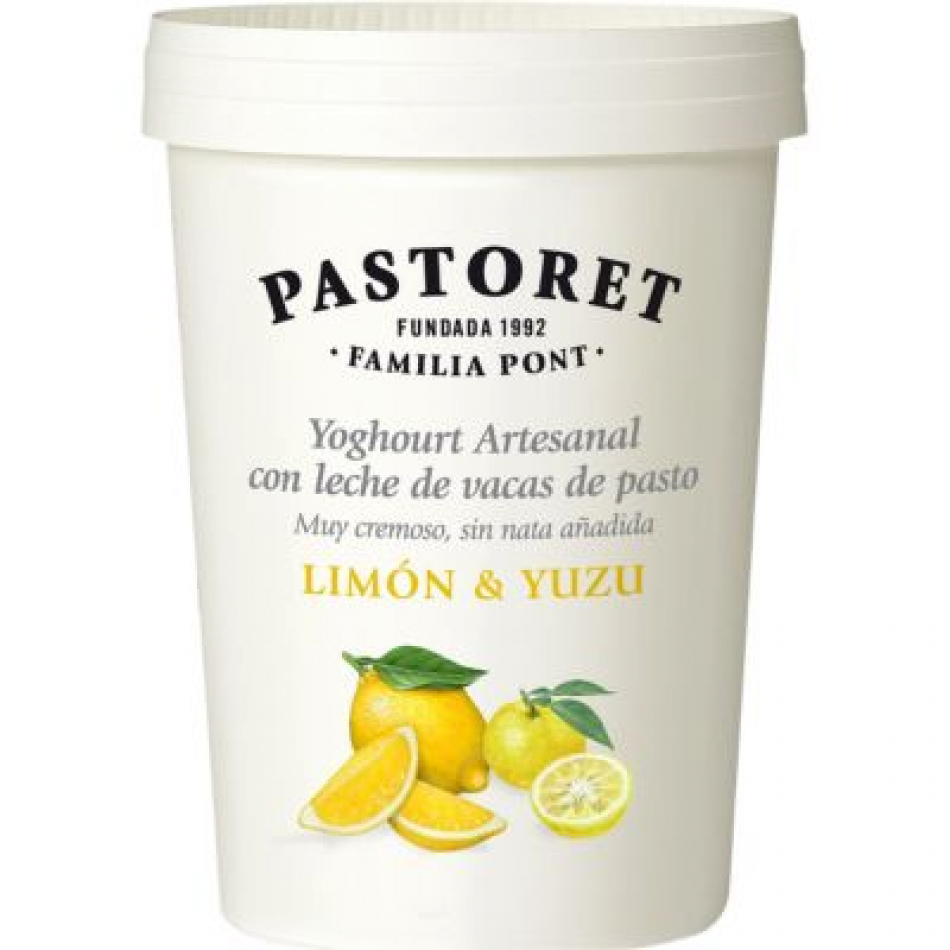 Yogur Artesanal Limon y Yozu 500gr Pastoret