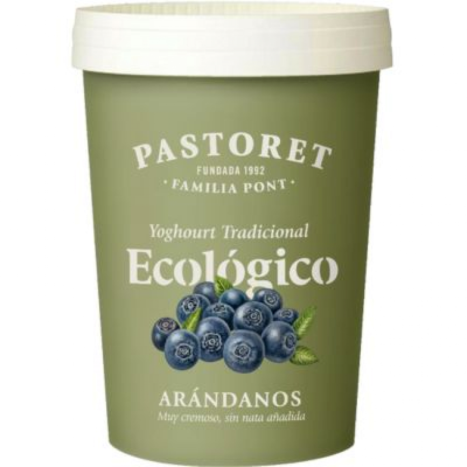 Yogur Arandanos Eco 500gr Pastoret
