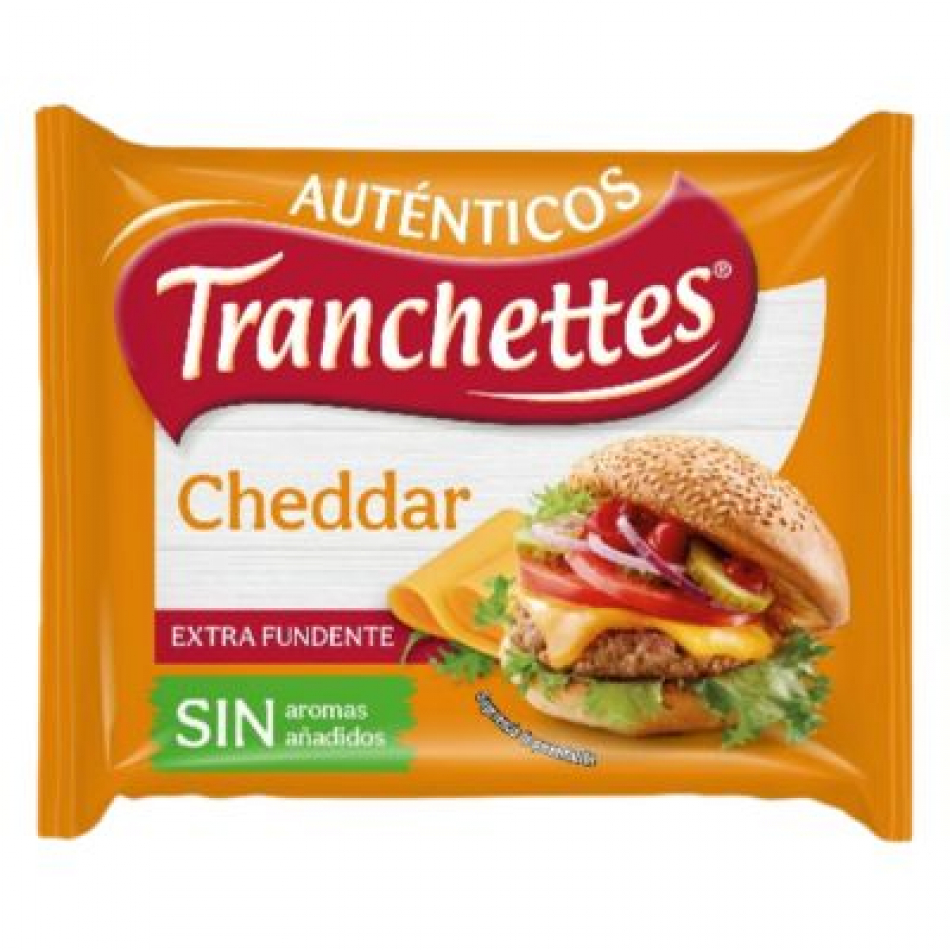 Queso en lonchas Cheddar 150gr Tranchettes