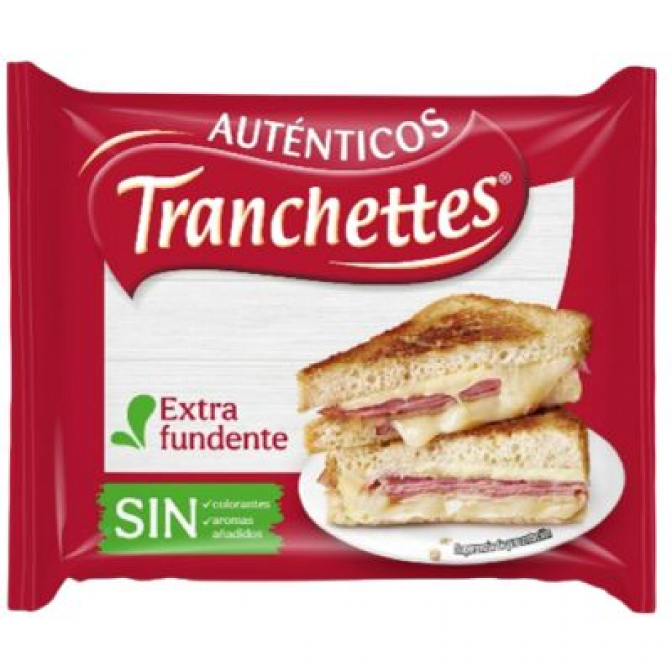 Queso en lonchas 131gr Tranchettes