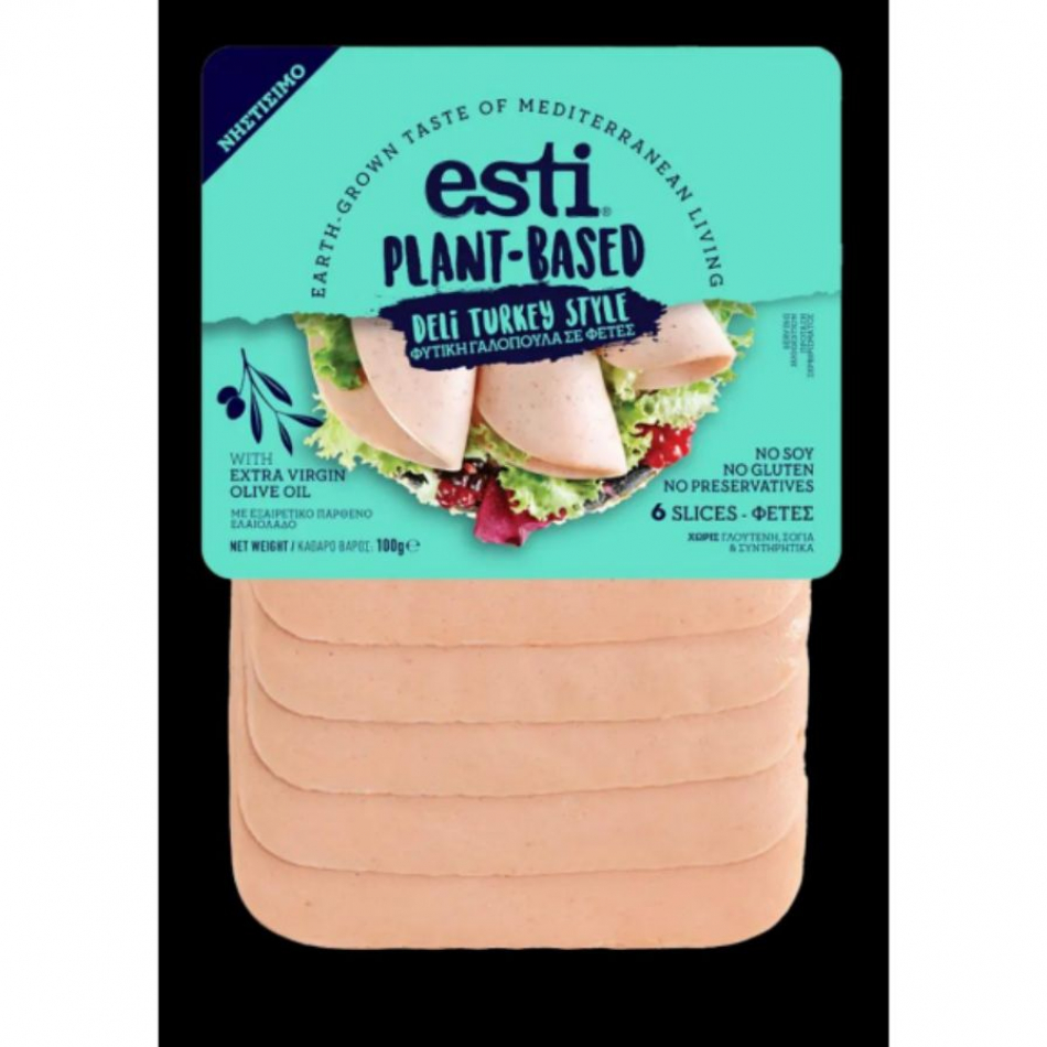 Embutido Pavo Lonchas Plant Based 100gr Esti