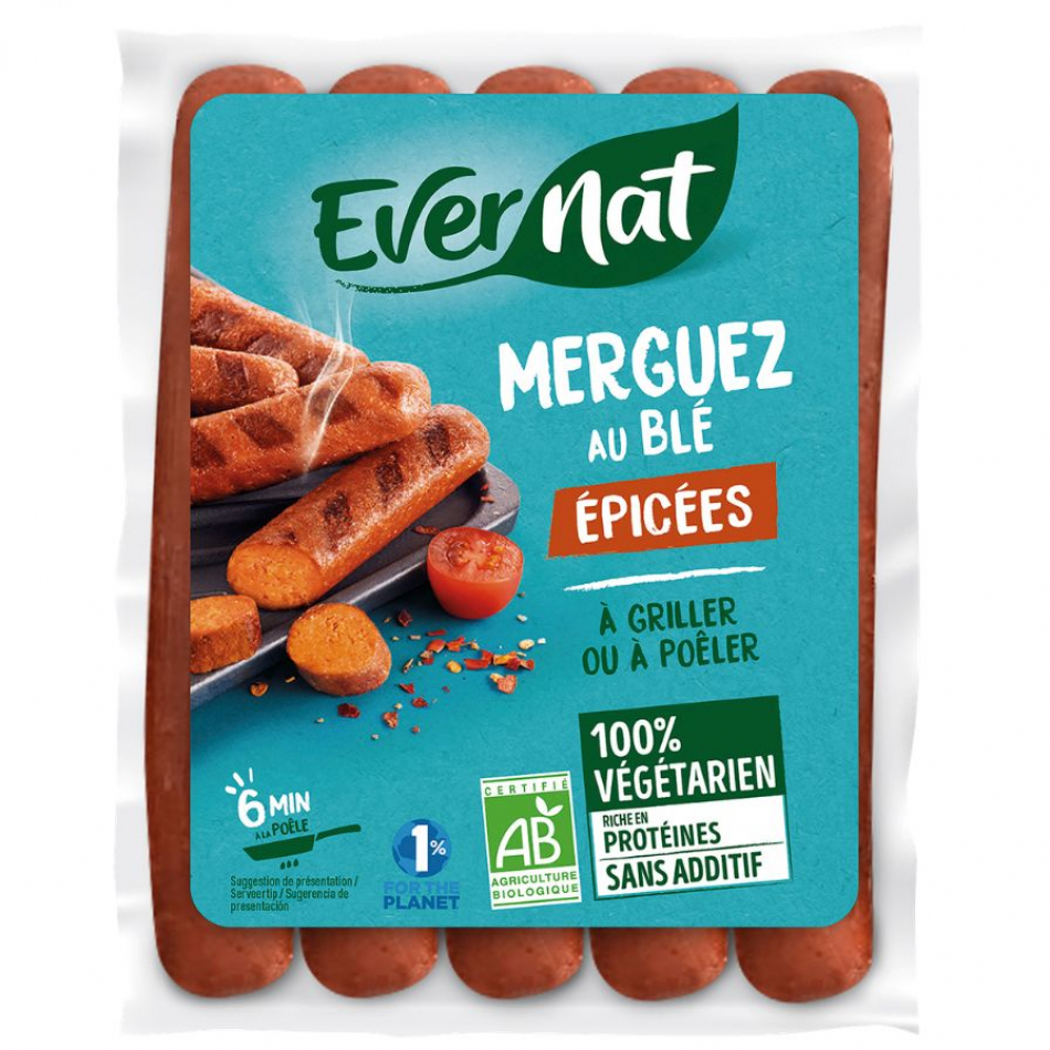 Salchichas Picantes 200gr Evernat