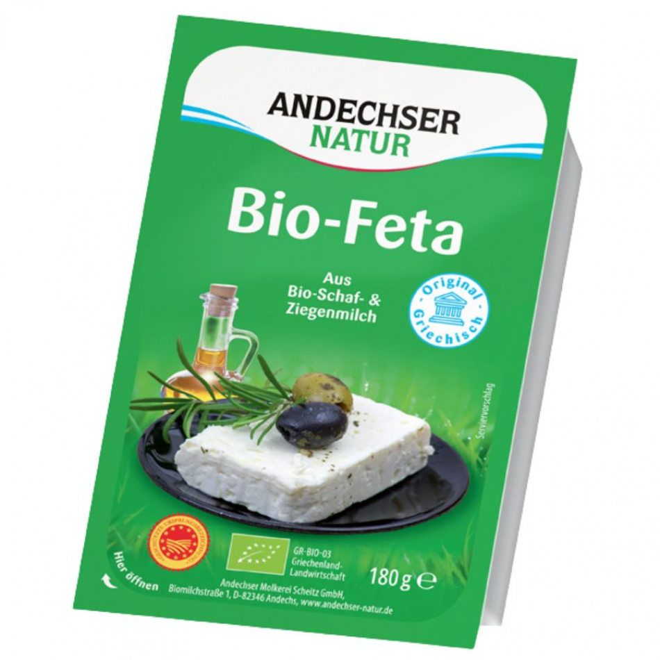 Queso Feta 180gr Bio Andechser