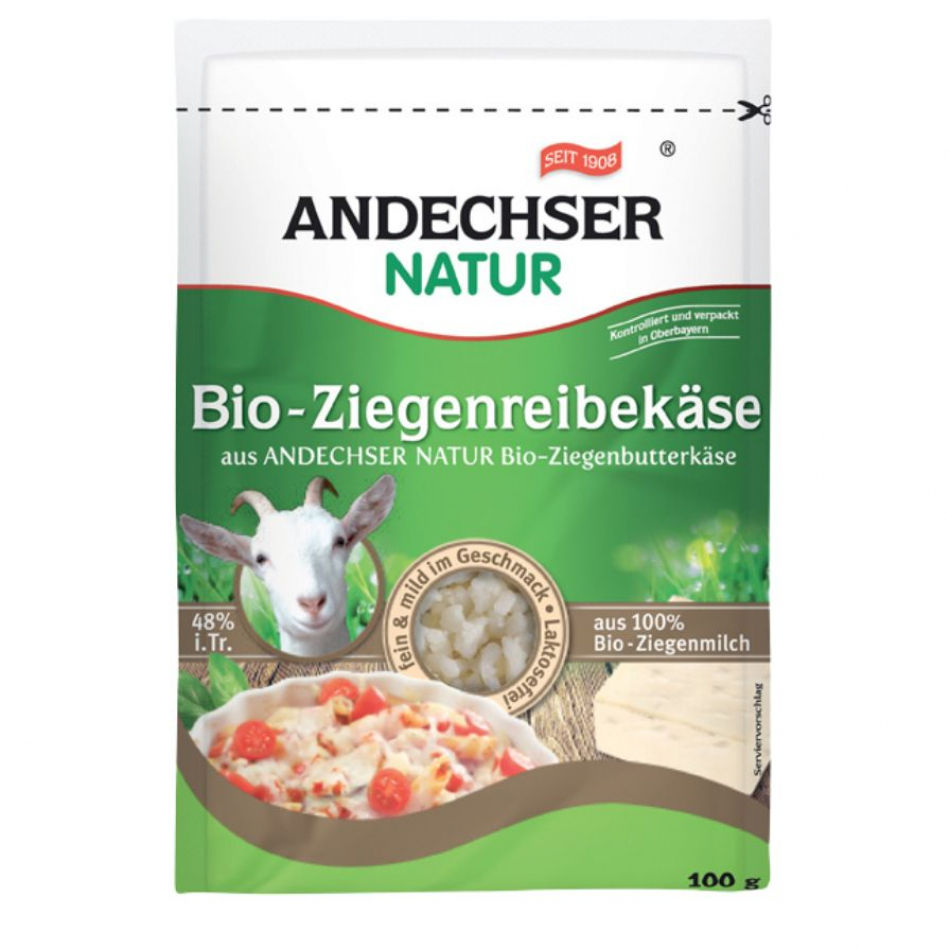 Queso de Cabra Rallado 100gr Bio Andechser