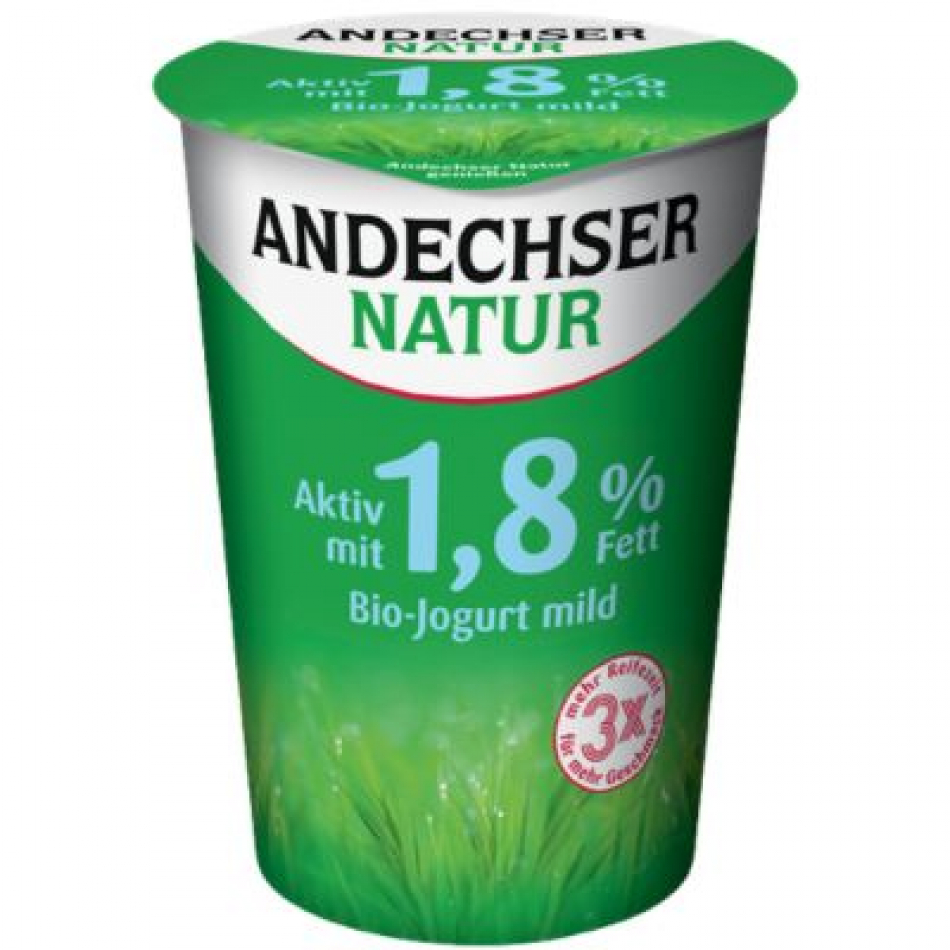 Yogur Desnatado Bio 500gr Andeshser