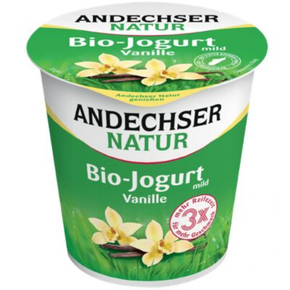 Yogur Vainilla Bio 150gr Andechser