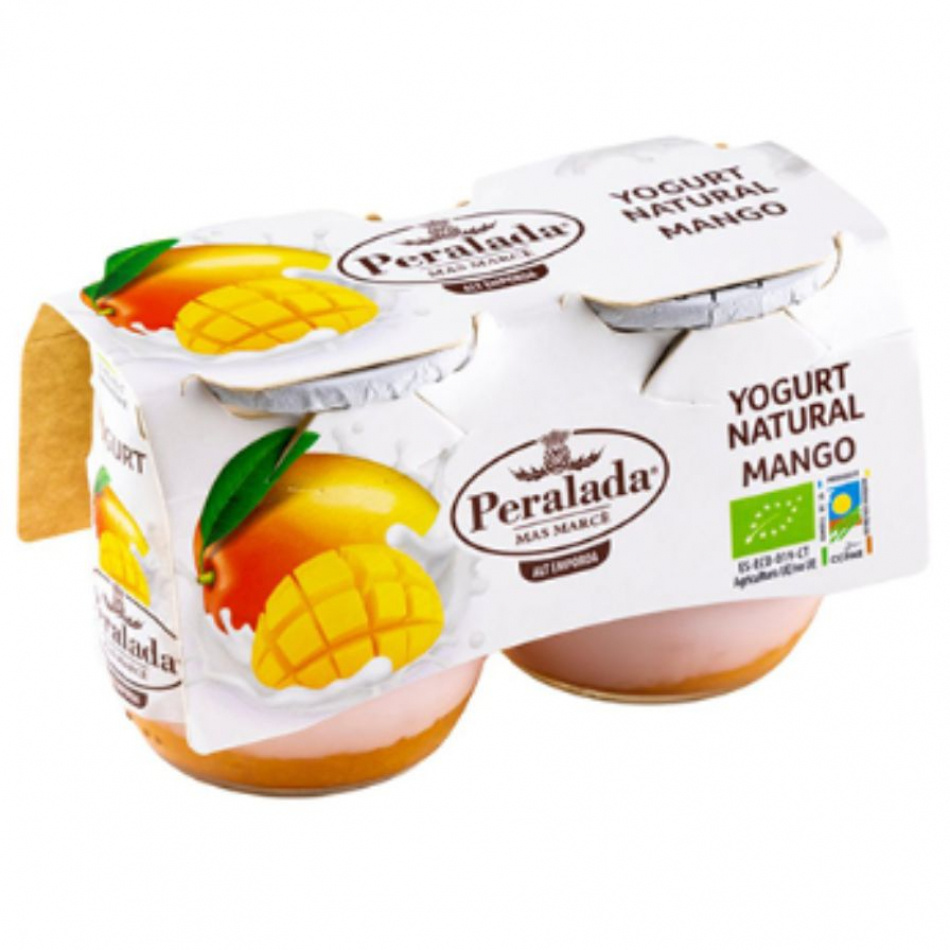 Yogur Vaca Mango Eco 2x125gr Peralada