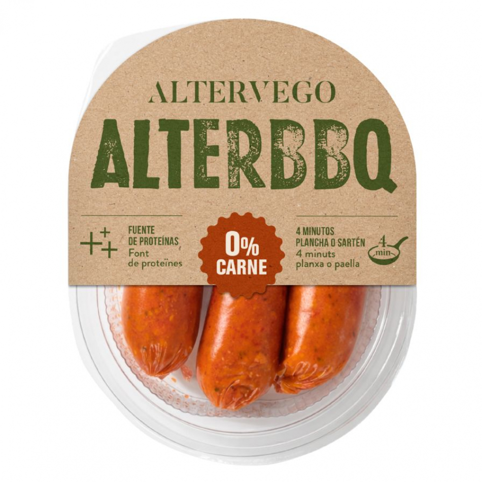 AlterBbq Vegetariano 125gr Altervego